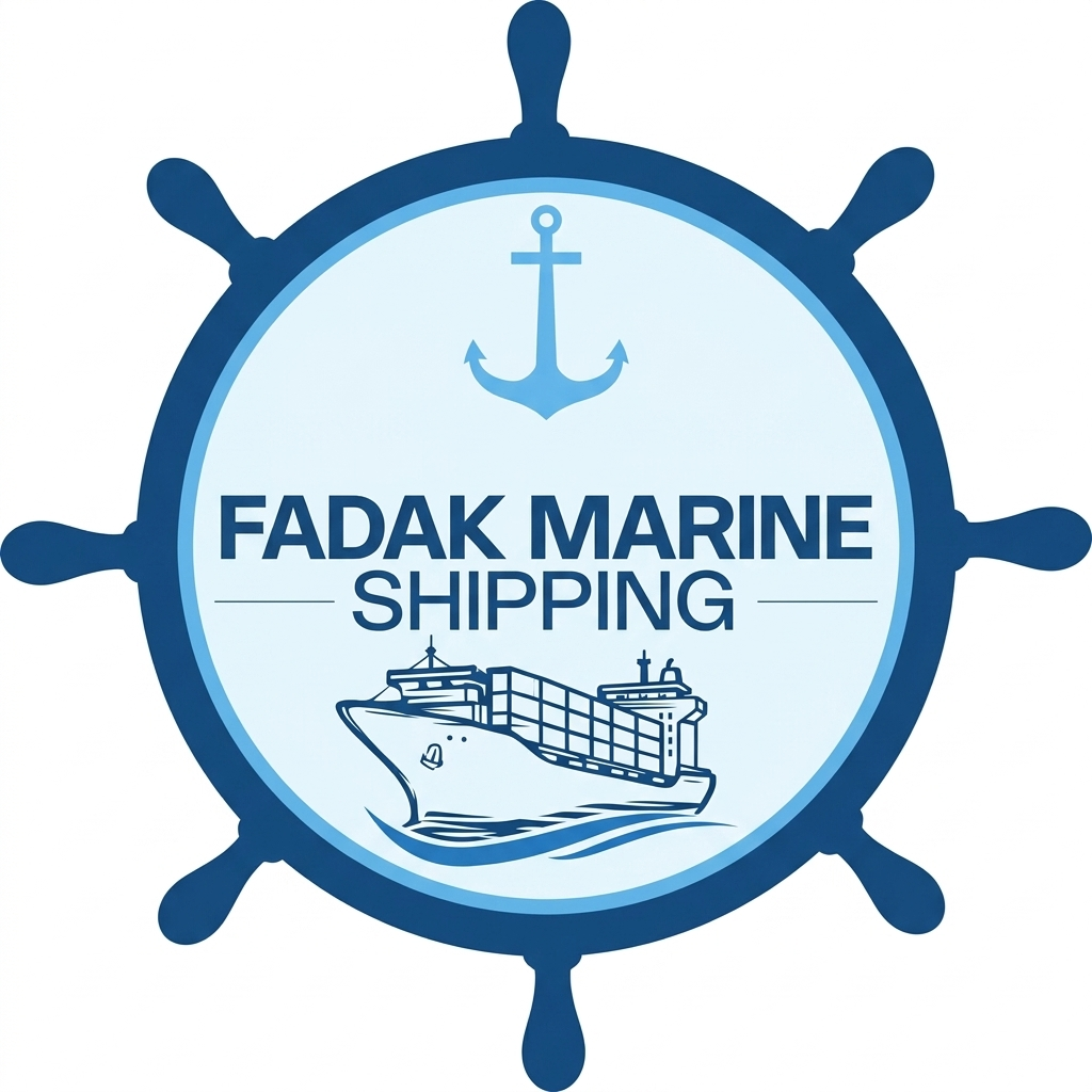 Fadak Marine Shipping Logo